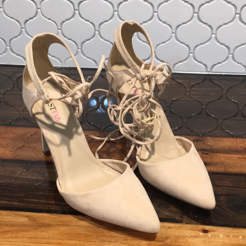 Lace up Stilettos